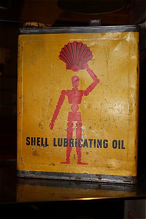 SHELL (Yellow)  MOTOR OIL (Gallon) - click to enlarge
